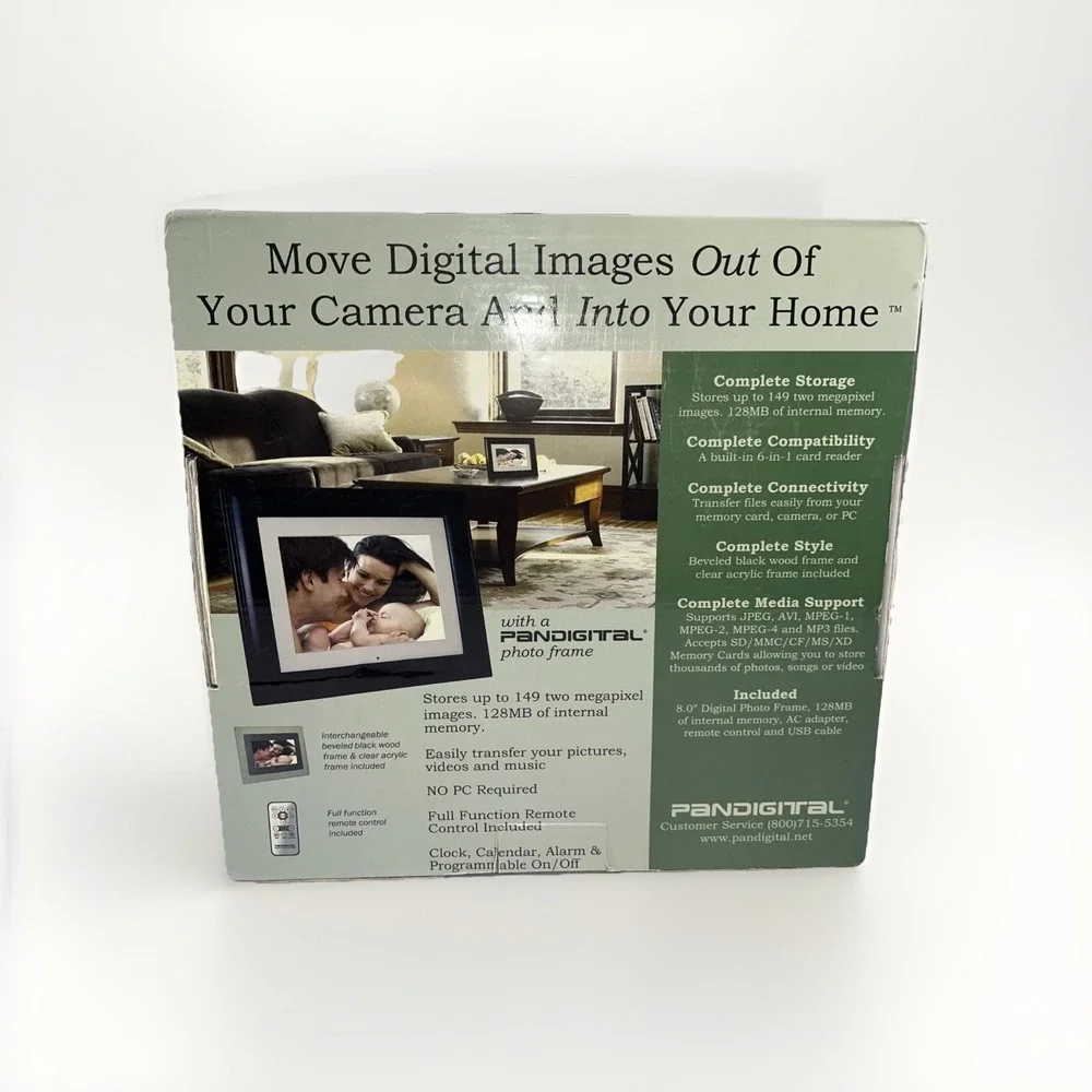 Pandigital 8 inch LCD Digital Photo Frame